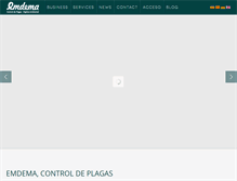 Tablet Screenshot of emdema.es